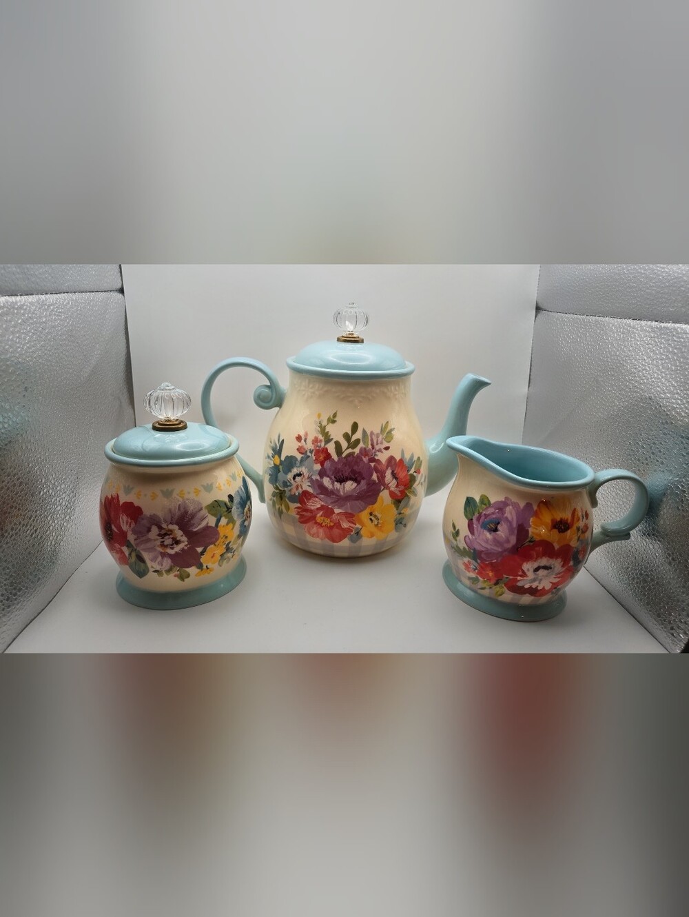 The Pioneer Woman Sweet Romance Blossom Tea Set